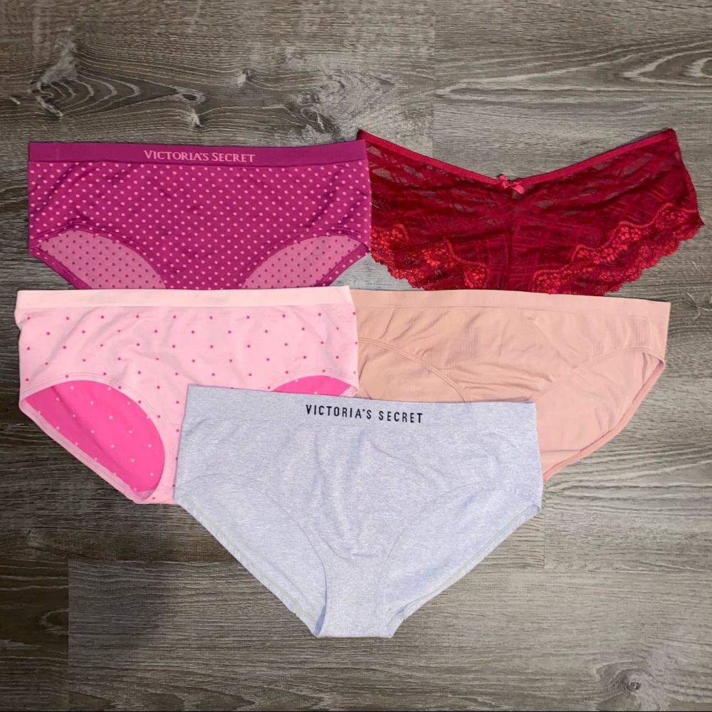 5 NEW Pairs Of Victoria's Secret Panties